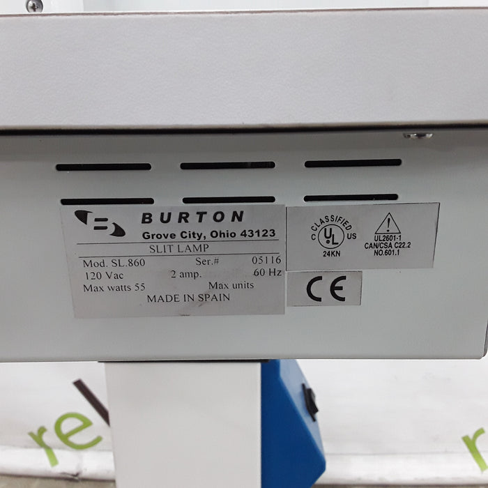 Burton SL 860 Slit Lamp