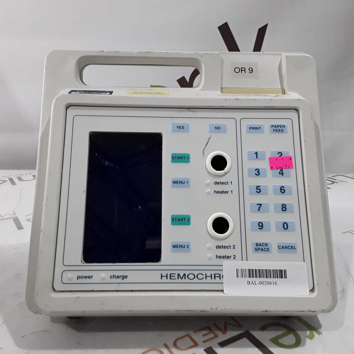 Hemochron Response Whole Blood Coagulation System