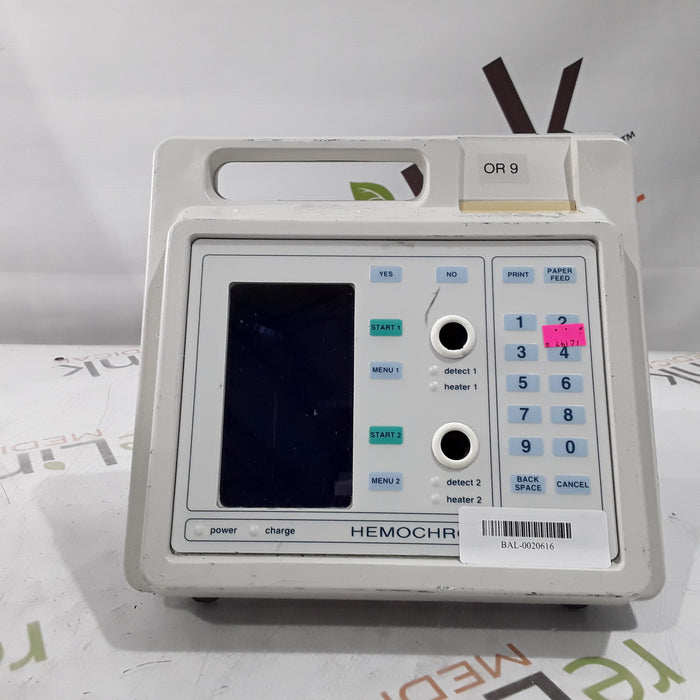 Hemochron Response Whole Blood Coagulation System