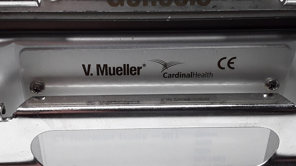 V. Mueller Cardinal Health 11" x 9" x 5" Sterilization Storage Case