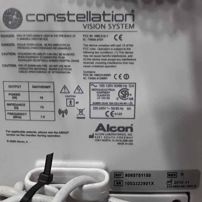 Alcon Laboratories Inc Constellation Phacoemulsifier