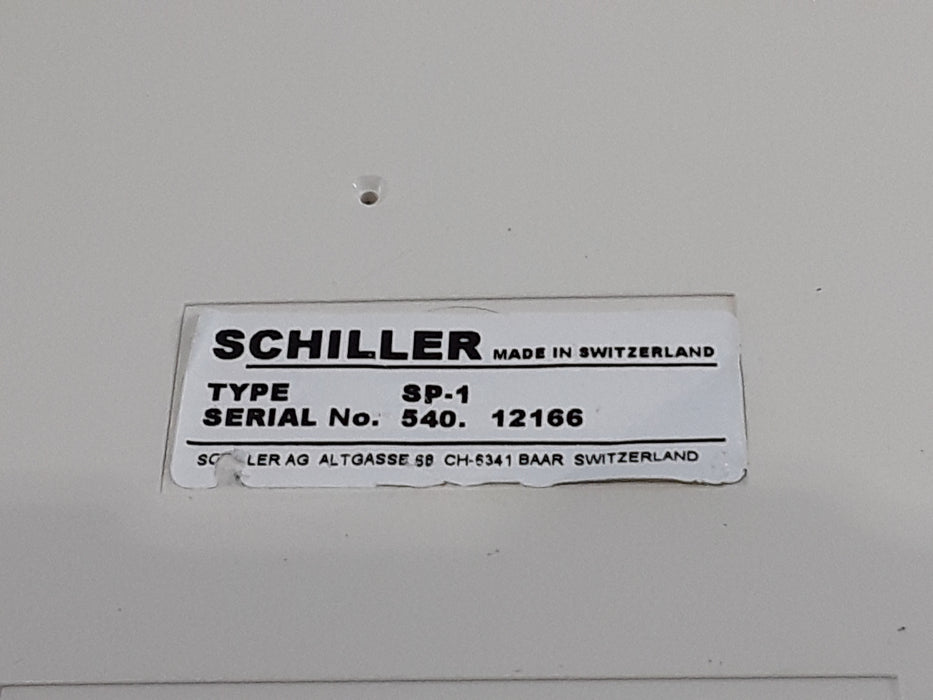 Schiller America SP-1 Spirometer