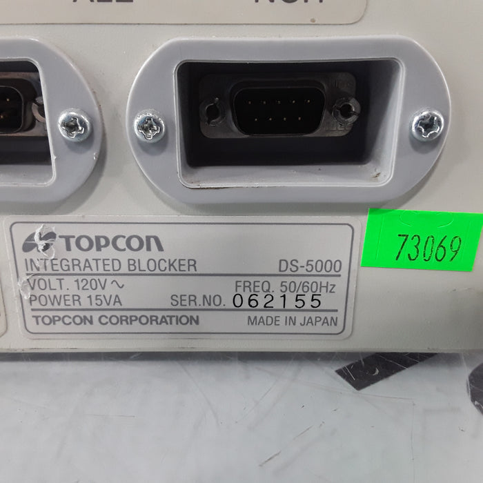Topcon Medical DS-5000 Integrated Blocker