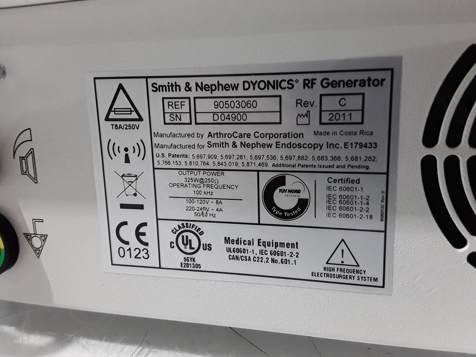 Smith & Nephew Dyonics RF Generator