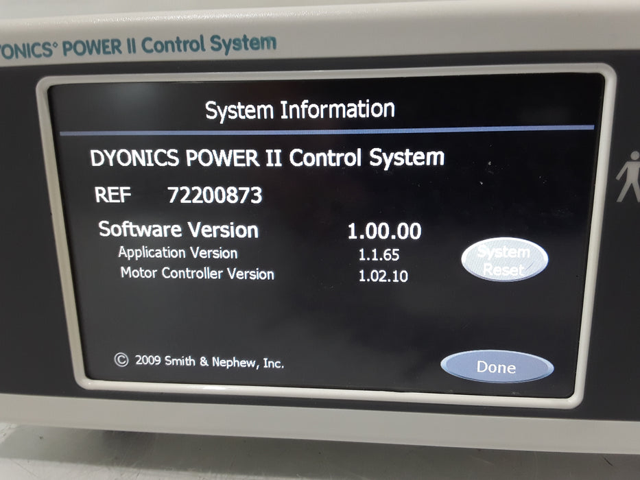 Smith & Nephew Dyonics Power 2 Shaver Control System