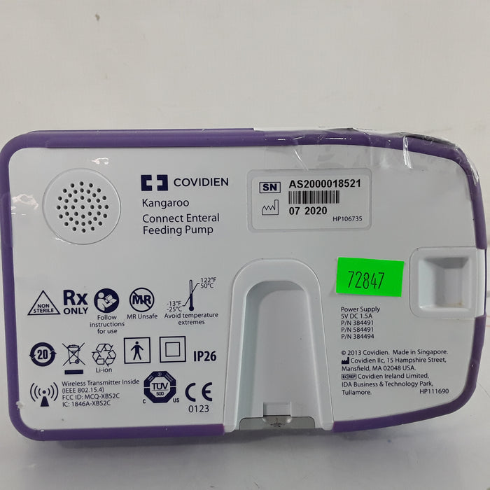 Covidien Kangaroo Connect Enteral Pump