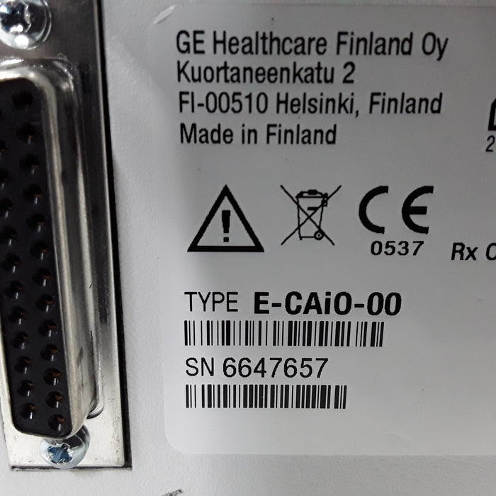 GE Healthcare E-CAiO-00 Gas Exhaust Module