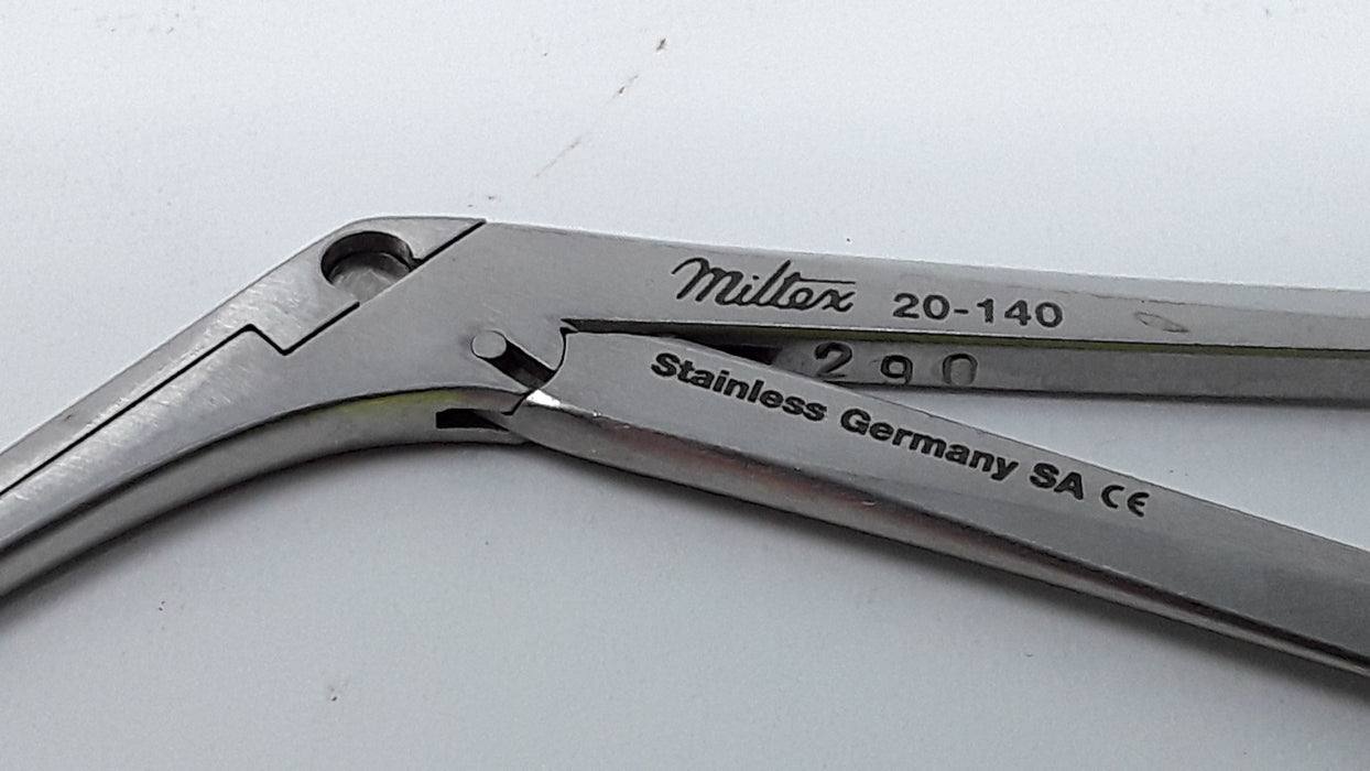 Miltex 20-140 Noyes Grasping Forceps Angled Serrated Tip