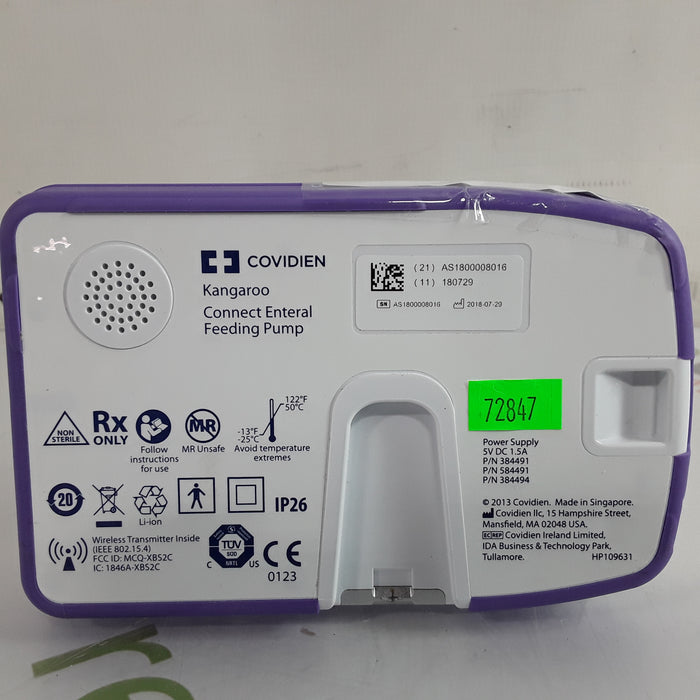 Covidien Kangaroo Connect Enteral Pump