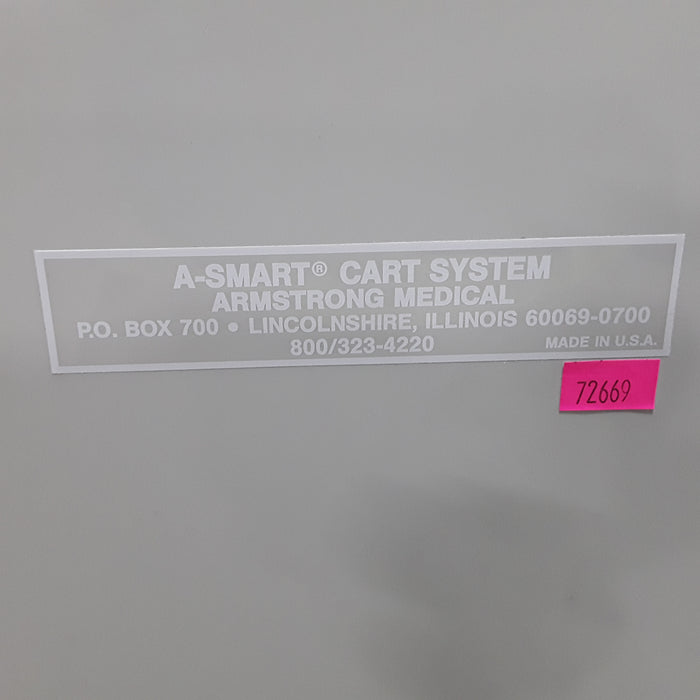 Armstrong Medical Industries, Inc. A-Smart Cart System Crash Cart