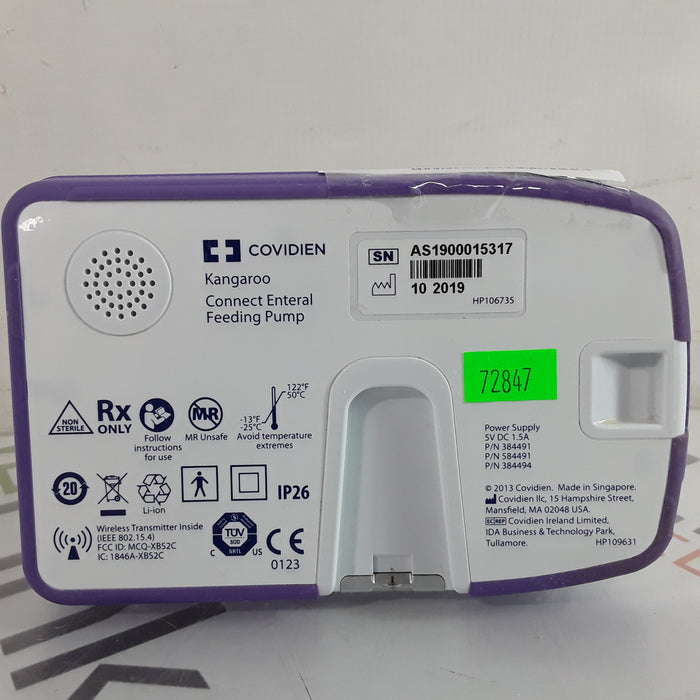 Covidien Kangaroo Connect Enteral Pump