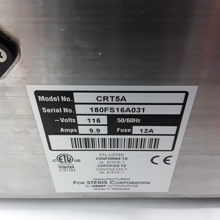 Steris CRT5A Ultrasonic Cleaner