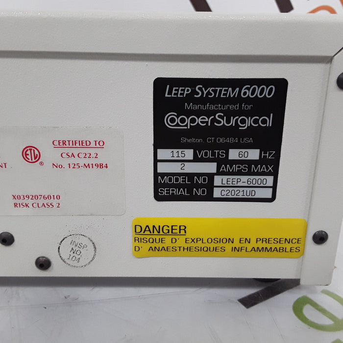 Cooper Surgical 6000 Leep System