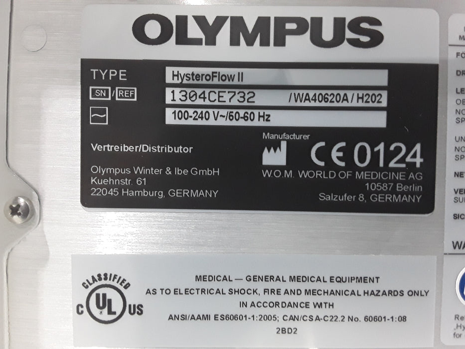 Olympus HysteroFlow II Fluid Management System