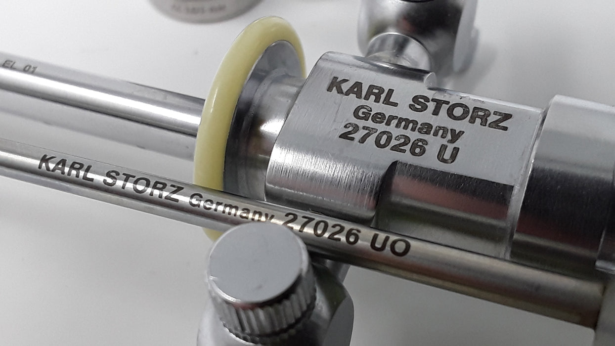 Karl Storz 27026 U & 27026 UO Cystoscope Urethroscope & Obturator