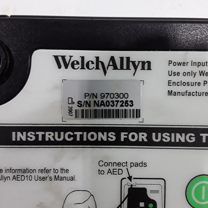 Welch Allyn AED10 Defibrillator