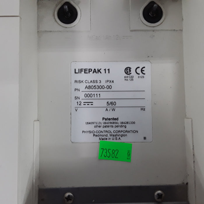 Physio-Control LifePak 11 Defibrillator