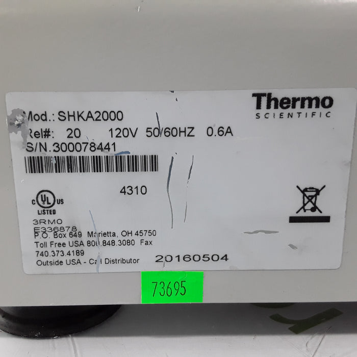 Thermo Scientific Max Q 2000 Incubator Shaker