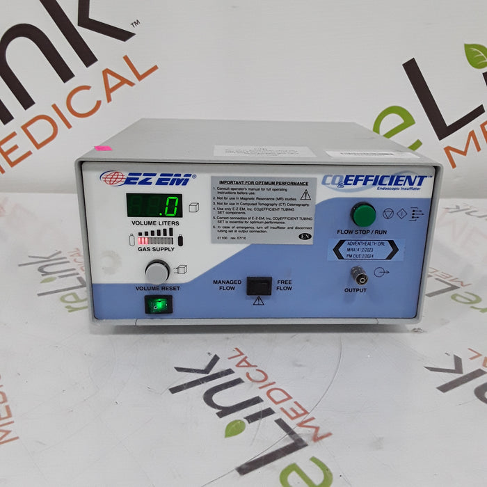 EZ EM Products 6600 CO2 Efficient Insufflator