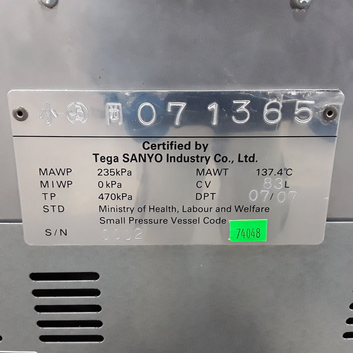 Sanyo MLS-3781L Autoclave
