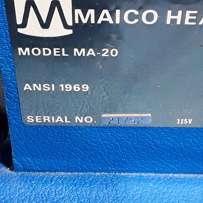 Maico MA 20 Hearing Screener