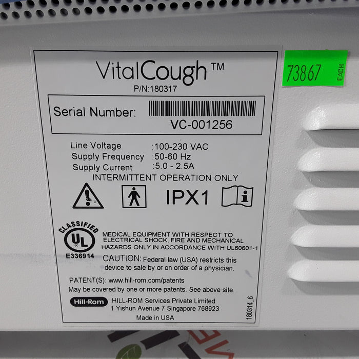 Hill-Rom VitalCough Cough Assist System
