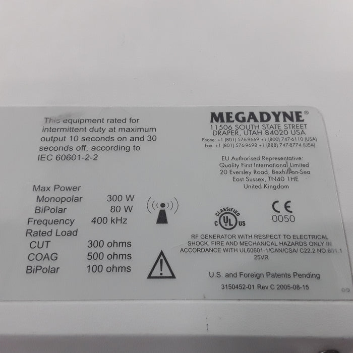 Megadyne Mega Power Electrosurgical Unit