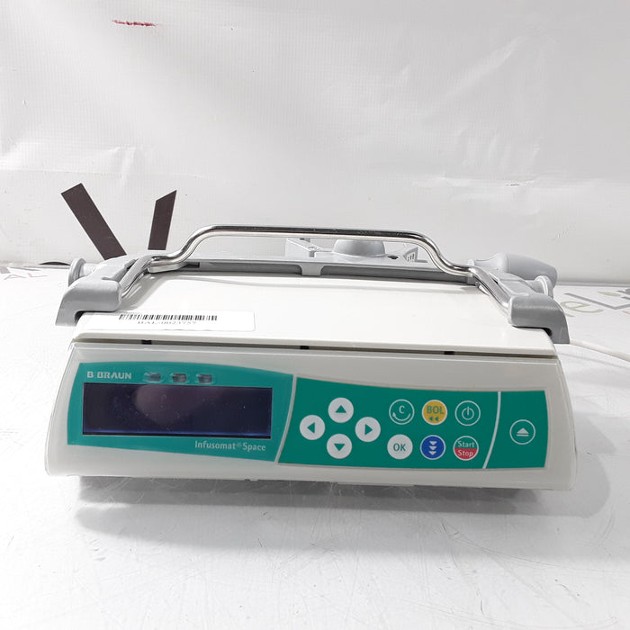 B. Braun Infusomat Space w/Pole Clamp Infusion Pump