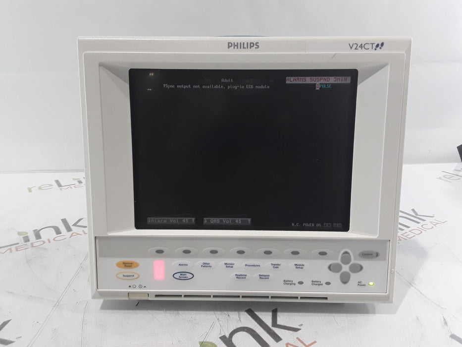 Philips V24CT Patient Monitor