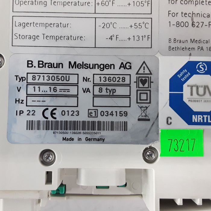 B. Braun Infusomat Space Infusion Pump