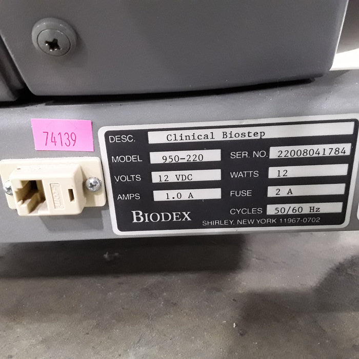 Biodex 950-220 Clinical Biostep Machine