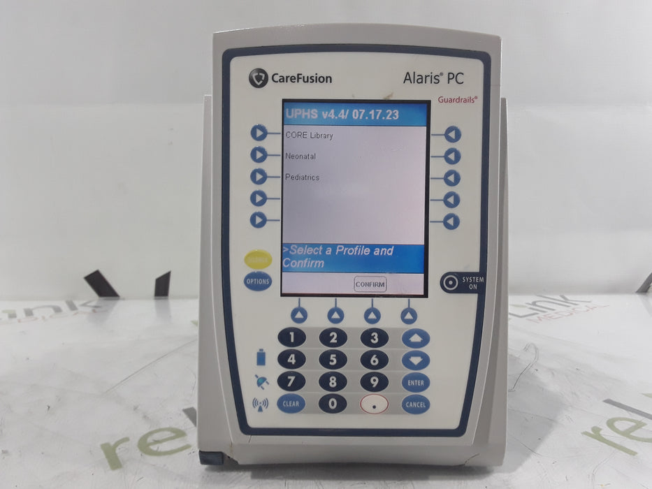 CareFusion Alaris 8015 Small Screen POC Infusion Pump