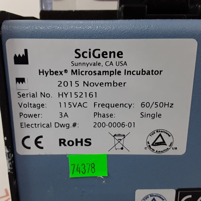 Scigene Corporation Hybex Microsample Incubator