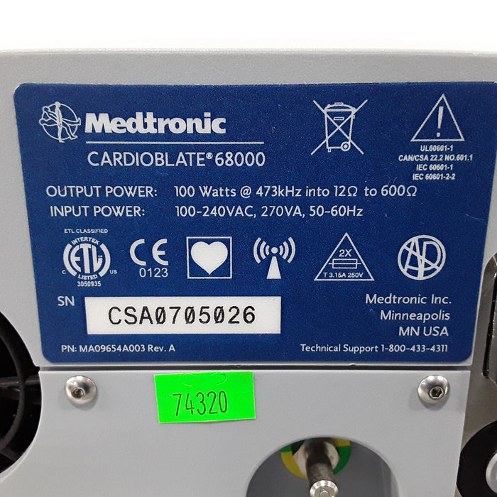Medtronic Cardioblate 68000 Surgical Ablation System