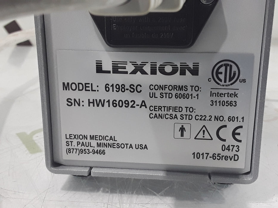 Lexion Insuflow 6198-SC Laparoscopic Gas Conditioning