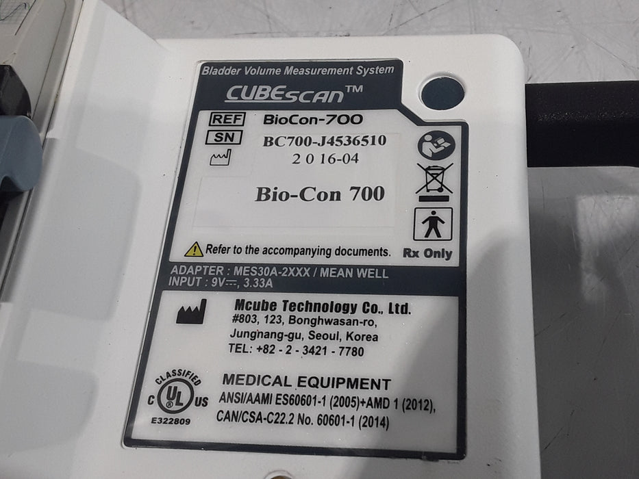 Medline CubeScan BioCon 700 Bladder Scanner