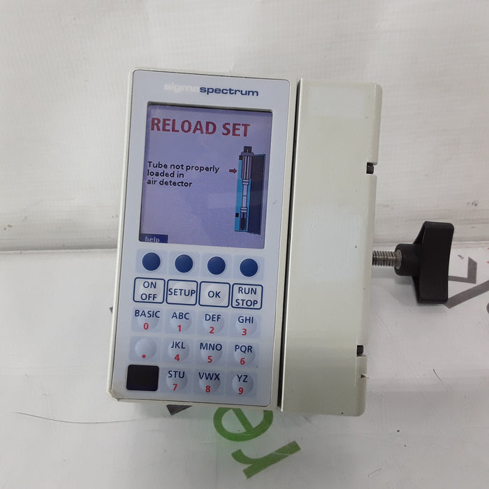 Baxter Sigma Spectrum 6.05.11 without Battery Infusion Pump