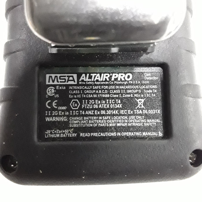 MSA ALTAIR Pro Single-Gas Detector
