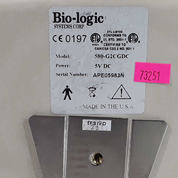 Natus 580-G2CGDC-R Bio-logic System Corp Netlink Traveler