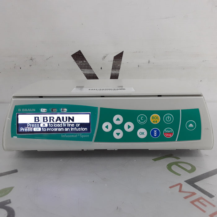 B. Braun Infusomat Space w/AC Adapter Infusion Pump