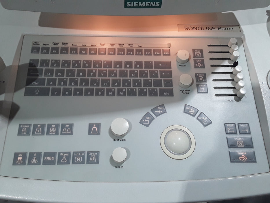 Siemens Sonoline Prima Ultrasound