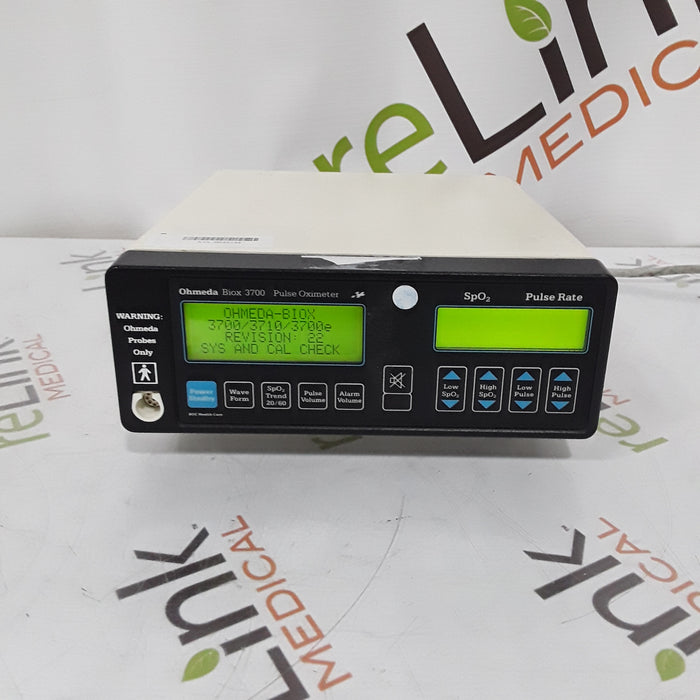Ohmeda Medical 3700 Pulse Oximeter