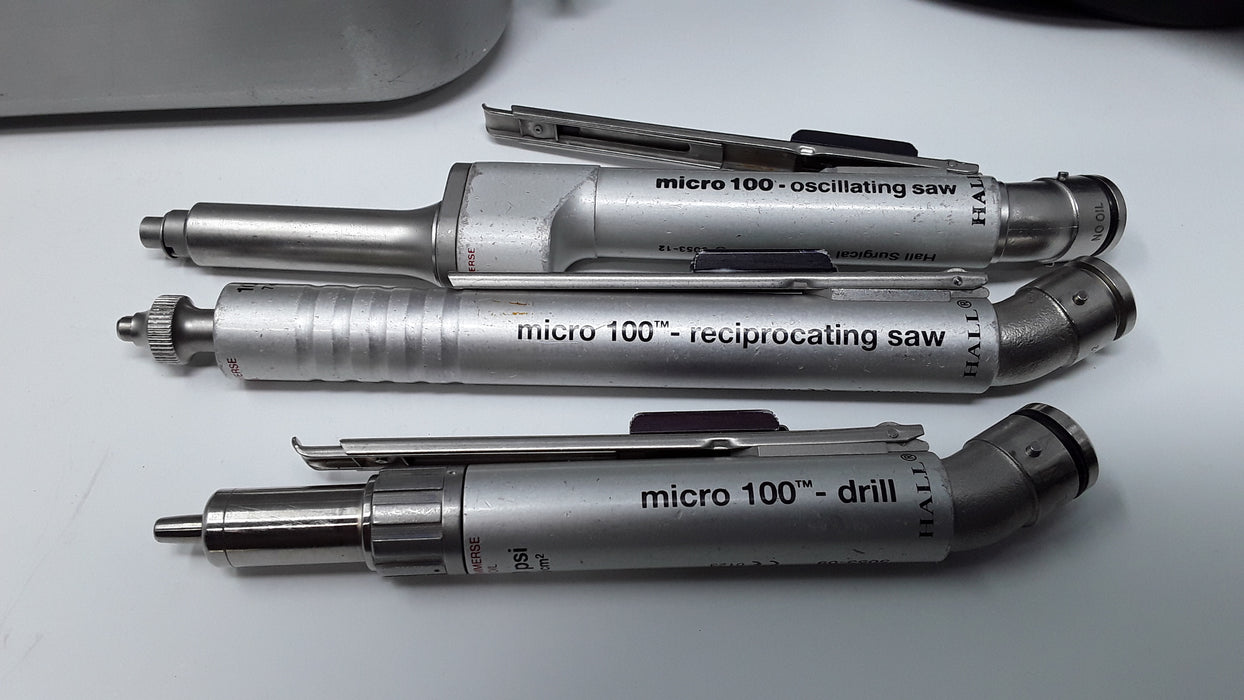 Hall Surgical Micro 100 Pneumatic Surgical Set