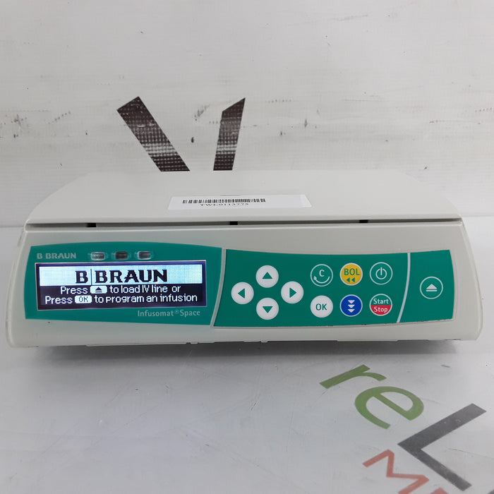 B. Braun Infusomat Space w/AC Adapter Infusion Pump