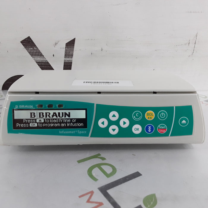 B. Braun Infusomat Space w/AC Adapter Infusion Pump