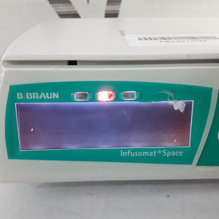 B. Braun Infusomat Space w/AC Adapter Infusion Pump