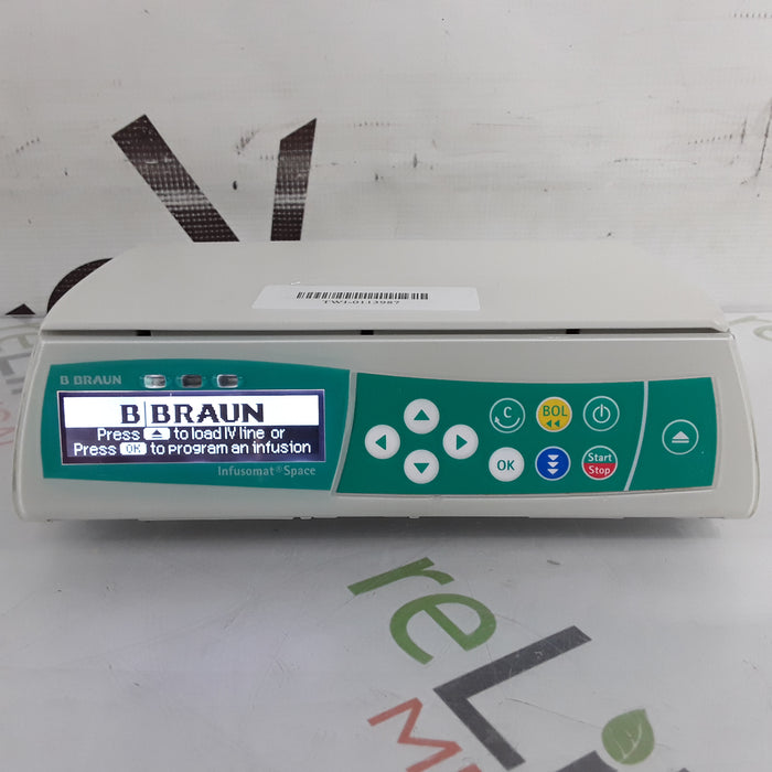 B. Braun Infusomat Space w/AC Adapter Infusion Pump