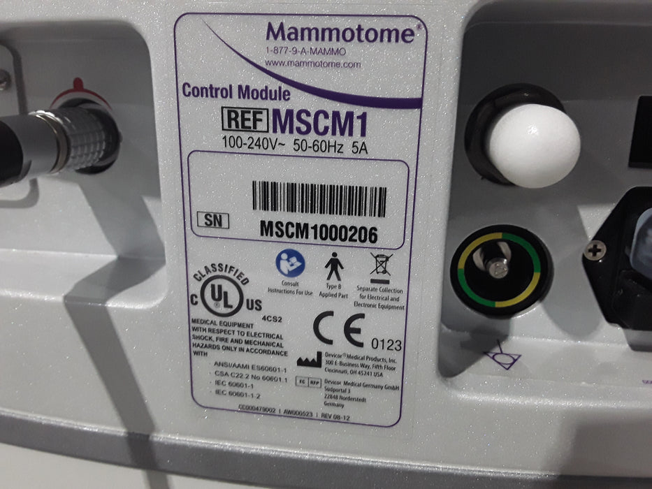 Mammotome Revolve MSCM1 Breast Biopsy Unit