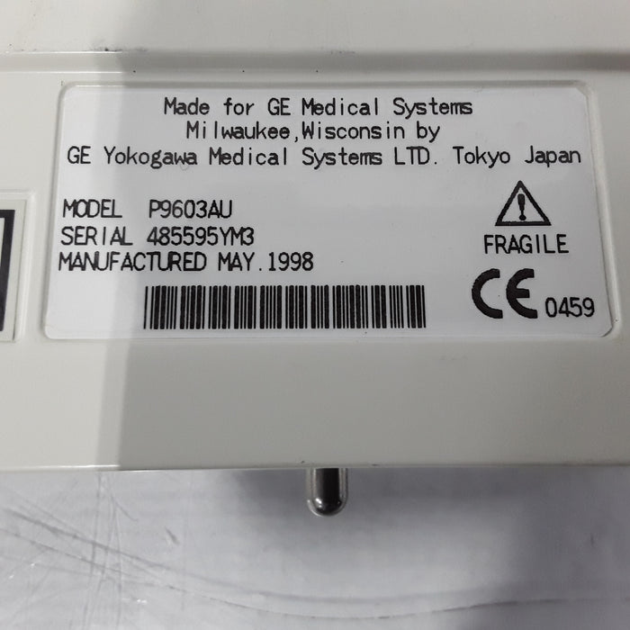 GE Healthcare P9603AU MTZ Endocavity Transducer