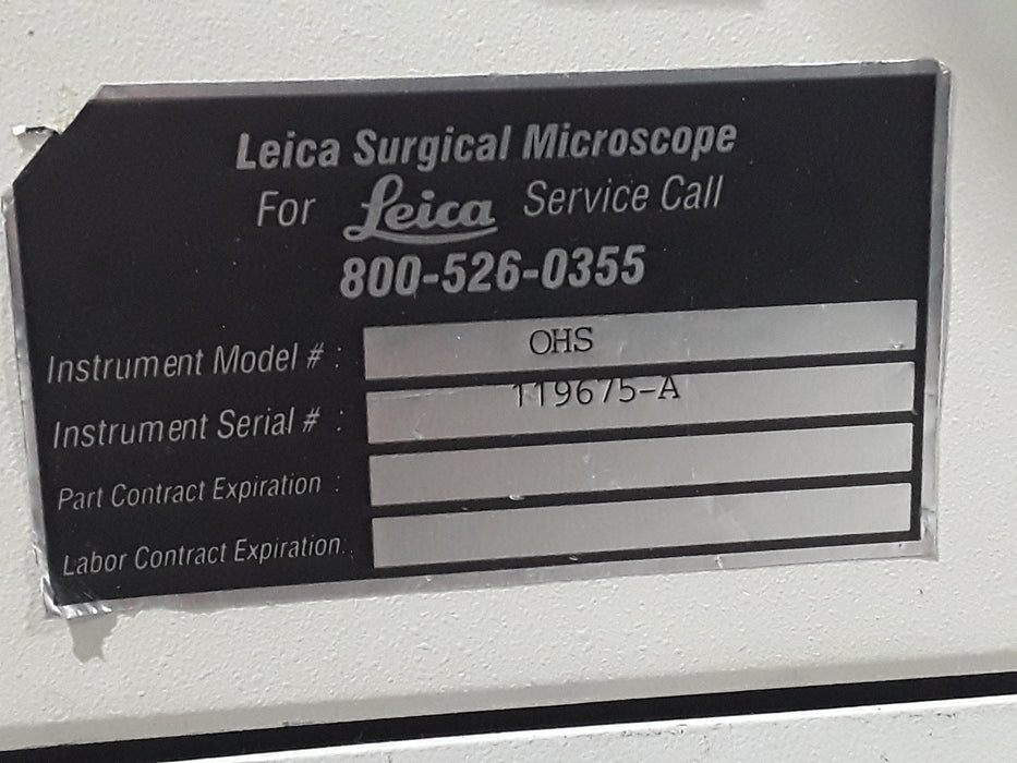 Leica M500-N/OHS-1 Surgical Microscope